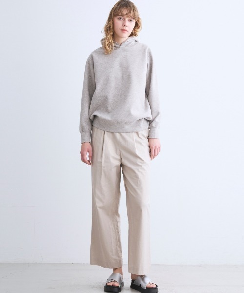 three dots(スリードッツ)の「グロッシー ツイルパンツ(その他パンツ・レディース・ベージュ/ネイビー・X-SMALL/SMALL/MEDIUM)」の10枚目の写真