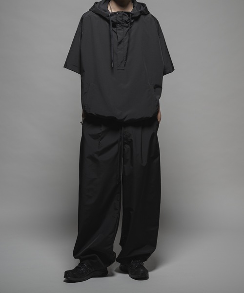 CASPER JOHN（キャスパージョン）の「Bubble tech high tapered pants/バブルテックハイテーパードパンツ（その他パンツ・メンズ・ブラック/ブルー・X-SMALL/SMALL/MEDIUM/LARGE）」の8枚目の写真