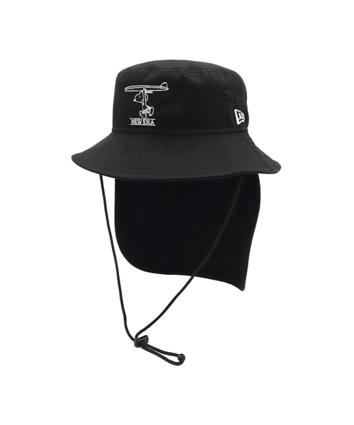 NEW ERA（ニューエラ）の「ニューエラキッズ アドベンチャーハット サンシェード PEANUTSスヌーピーコラボ（ハット・キッズ・ブラック/ベージュ・L/XL/M/L/S/M）」の9枚目の写真