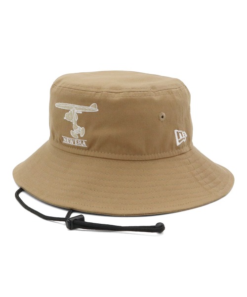 NEW ERA（ニューエラ）の「ニューエラキッズ アドベンチャーハット サンシェード PEANUTSスヌーピーコラボ（ハット・キッズ・ブラック/ベージュ・L/XL/M/L/S/M）」の11枚目の写真