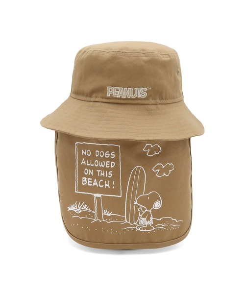 NEW ERA（ニューエラ）の「ニューエラキッズ アドベンチャーハット サンシェード PEANUTSスヌーピーコラボ（ハット・キッズ・ブラック/ベージュ・L/XL/M/L/S/M）」の18枚目の写真