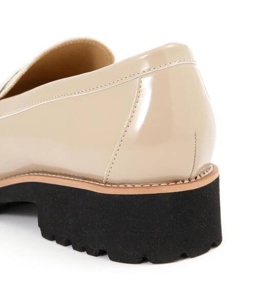 FREE'S MART(フリーズマート)の「トラックソールローファー(ローファー・レディース・ベージュ/ブラック・SMALL/MEDIUM)」の8枚目の写真