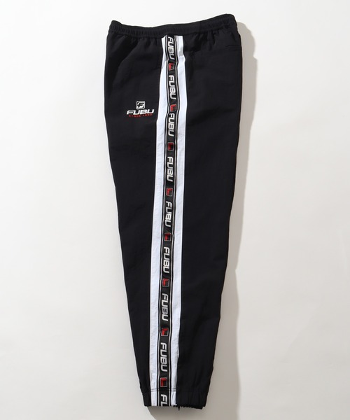 セール】【FUBU/フブ】Track Pants/サイドロゴライン ナイロントラック