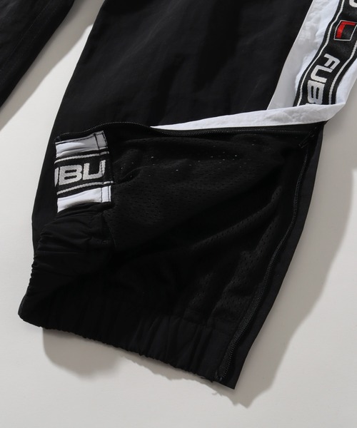 セール】【FUBU/フブ】Track Pants/サイドロゴライン ナイロントラック