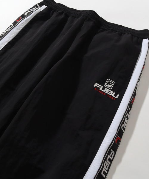 FUBU（ フブ）の「【FUBU/フブ】Track Pants/サイドロゴライン ナイロントラックパンツ（その他パンツ・メンズ・ブラック/ホワイト・L/XL/XXL/M）」の9枚目の写真