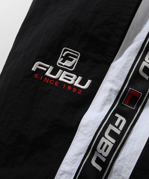 FUBU（ フブ）の「【FUBU/フブ】Track Pants/サイドロゴライン ナイロントラックパンツ（その他パンツ・メンズ・ブラック/ホワイト・L/XL/XXL/M）」の16枚目の写真