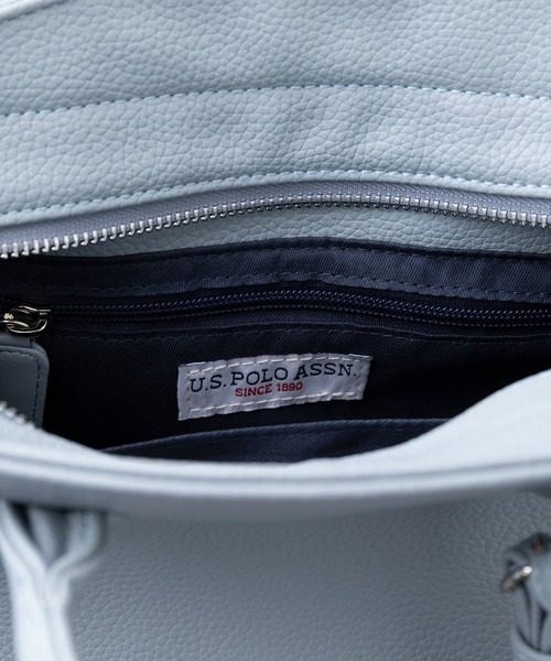 U.S. POLO ASSN.(ユーエスポロアッスン)の「【U.S. POLO ASSN.】≪別注≫Double Handle Traveler's Tote / ダブルハンドルトラベラーズトート(ショルダーバッグ・レディース・ブラック/サックスブルー/グレー/ダークブラウン・FREE)」の16枚目の写真