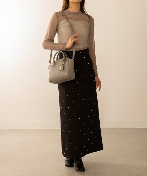 U.S. POLO ASSN.(ユーエスポロアッスン)の「【U.S. POLO ASSN.】≪別注≫Double Handle Traveler's Tote / ダブルハンドルトラベラーズトート(ショルダーバッグ・レディース・ブラック/サックスブルー/グレー/ダークブラウン・FREE)」の6枚目の写真