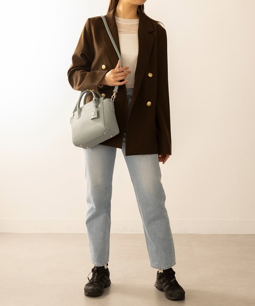 U.S. POLO ASSN.(ユーエスポロアッスン)の「【U.S. POLO ASSN.】≪別注≫Double Handle Traveler's Tote / ダブルハンドルトラベラーズトート(ショルダーバッグ・レディース・ブラック/サックスブルー/グレー/ダークブラウン・FREE)」の22枚目の写真