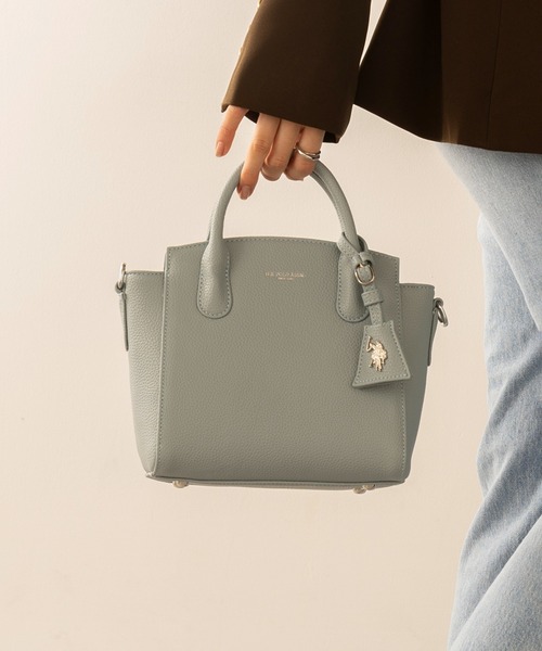 U.S. POLO ASSN.(ユーエスポロアッスン)の「【U.S. POLO ASSN.】≪別注≫Double Handle Traveler's Tote / ダブルハンドルトラベラーズトート(ショルダーバッグ・レディース・ブラック/サックスブルー/グレー/ダークブラウン・FREE)」の19枚目の写真
