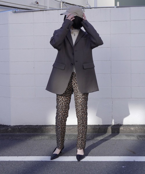 G.V.G.V.（ジーヴィージーヴィー）の「D-RING SINGLE BREASTED JACKET（テーラードジャケット・レディース・モカ・ONE SIZE）」の12枚目の写真