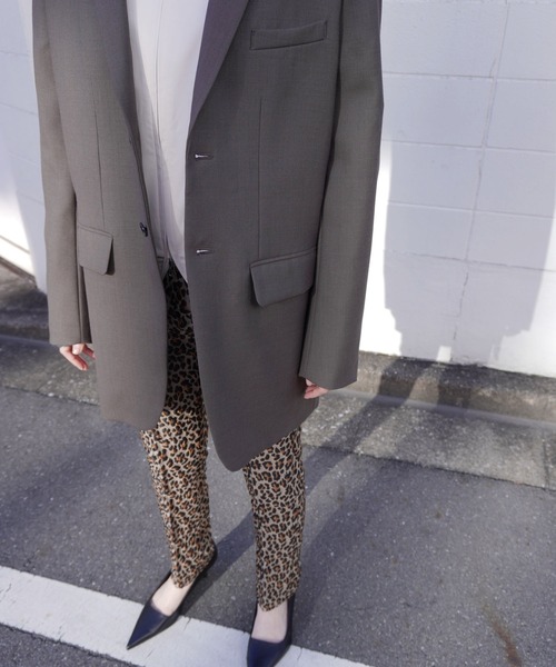 G.V.G.V.（ジーヴィージーヴィー）の「D-RING SINGLE BREASTED JACKET（テーラードジャケット・レディース・モカ・ONE SIZE）」の8枚目の写真