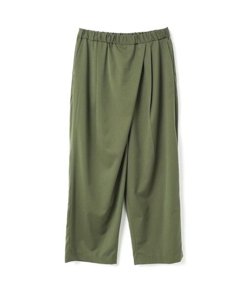 mizuiroind（ミズイロインド）の「mizuiro ind ラップライクワイドパンツ（その他パンツ・レディース・グレー/ブラック/グリーン/サンドベージュ/グレー系その他/グレー系その他2・FREE）」の6枚目の写真