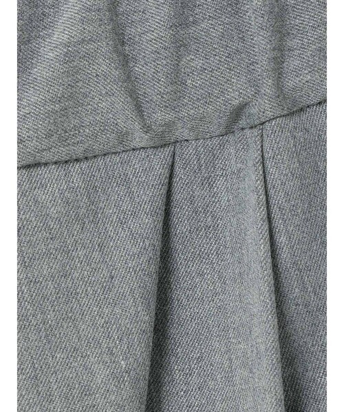 mizuiroind（ミズイロインド）の「mizuiro ind ラップライクワイドパンツ（その他パンツ・レディース・グレー/ブラック/グリーン/サンドベージュ/グレー系その他/グレー系その他2・FREE）」の10枚目の写真