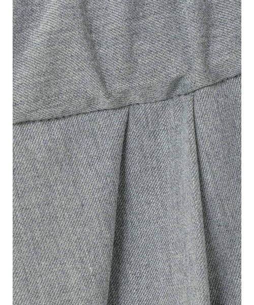 mizuiroind（ミズイロインド）の「mizuiro ind ラップライクワイドパンツ（その他パンツ・レディース・グレー/ブラック/グリーン/サンドベージュ/グレー系その他/グレー系その他2・FREE）」の12枚目の写真