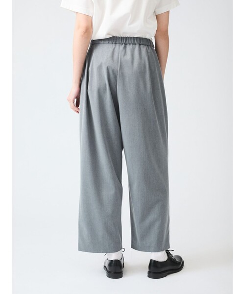 mizuiroind（ミズイロインド）の「mizuiro ind ラップライクワイドパンツ（その他パンツ・レディース・グレー/ブラック/グリーン/サンドベージュ/グレー系その他/グレー系その他2・FREE）」の20枚目の写真