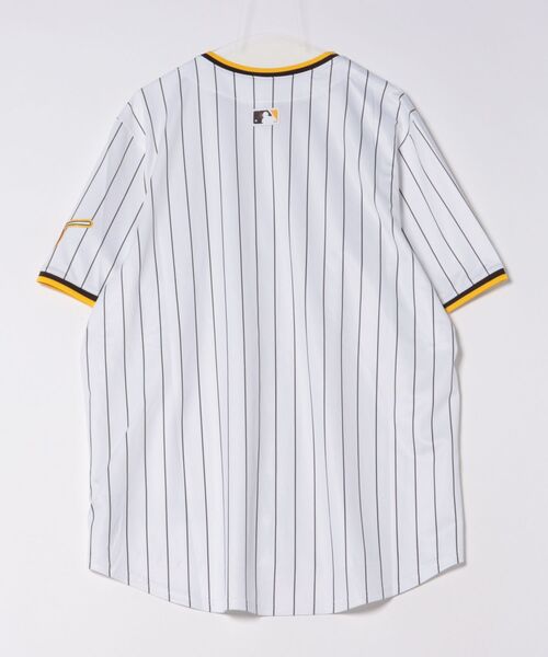 Fanatics（ファナティクス）の「Fanatics/ファナティクス ユニフォーム 野球 半袖シャツ MLB 公式 LM25LDHOLD1U2/LM25LDA2LD1U2/LM25EJHOEJ1U2/LM25PYHOPYP1U2（シャツ/ブラウス・メンズ・ホワイト系その他/ブルー/ホワイト系その他3/ホワイト系その他2・XL/L/M）」の5枚目の写真