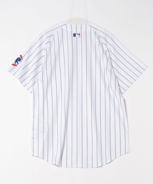 Fanatics（ファナティクス）の「Fanatics/ファナティクス ユニフォーム 野球 半袖シャツ MLB 公式 LM25LDHOLD1U2/LM25LDA2LD1U2/LM25EJHOEJ1U2/LM25PYHOPYP1U2（シャツ/ブラウス・メンズ・ホワイト系その他/ブルー/ホワイト系その他3/ホワイト系その他2・XL/L/M）」の6枚目の写真