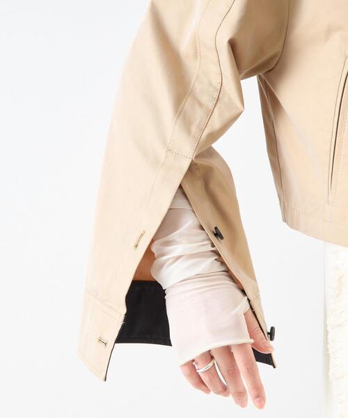 SOFFITTO（ソフィット）の「《定番》シャンブレーツイル3WAYコート（その他アウター・レディース・ベージュ系その他/ブルー系その他・FREE）」の9枚目の写真