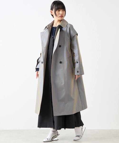 SOFFITTO（ソフィット）の「《定番》シャンブレーツイル3WAYコート（その他アウター・レディース・ベージュ系その他/ブルー系その他・FREE）」の20枚目の写真