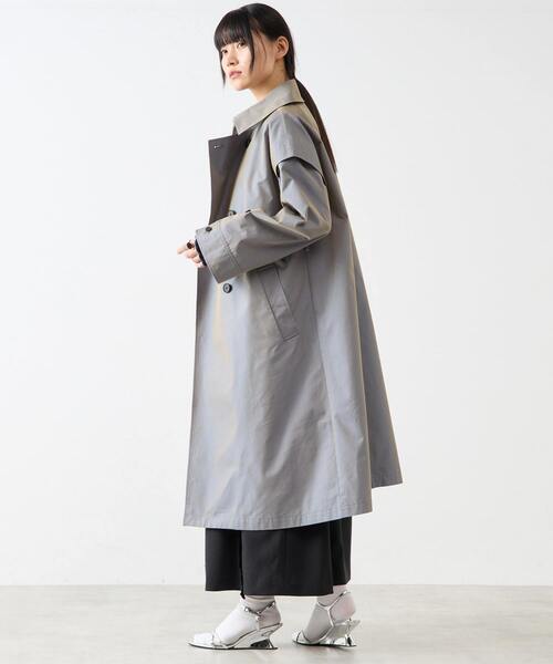 SOFFITTO（ソフィット）の「《定番》シャンブレーツイル3WAYコート（その他アウター・レディース・ベージュ系その他/ブルー系その他・FREE）」の21枚目の写真