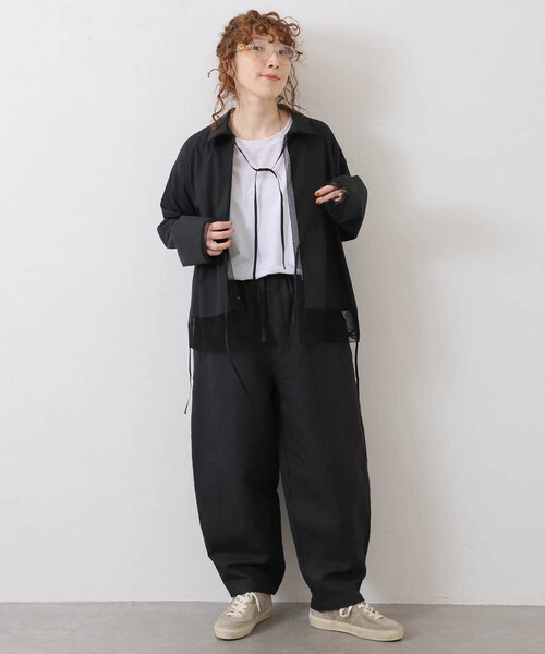 JOURNAL STANDARD LUXE（ジャーナルスタンダード　ラックス）の「【Anna's CLOSET】ブラウス（シャツ/ブラウス・レディース・ブラック/ホワイト・FREE）」の8枚目の写真