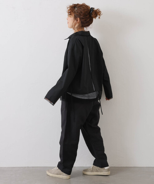 JOURNAL STANDARD LUXE（ジャーナルスタンダード　ラックス）の「【Anna's CLOSET】ブラウス（シャツ/ブラウス・レディース・ブラック/ホワイト・FREE）」の10枚目の写真