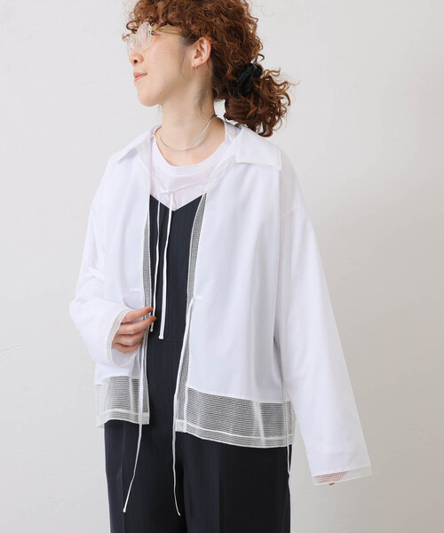 JOURNAL STANDARD LUXE（ジャーナルスタンダード　ラックス）の「【Anna's CLOSET】ブラウス（シャツ/ブラウス・レディース・ブラック/ホワイト・FREE）」の15枚目の写真