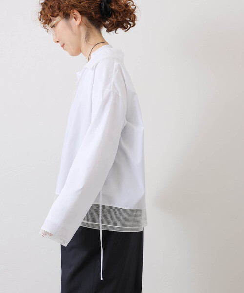 JOURNAL STANDARD LUXE（ジャーナルスタンダード　ラックス）の「【Anna's CLOSET】ブラウス（シャツ/ブラウス・レディース・ブラック/ホワイト・FREE）」の17枚目の写真