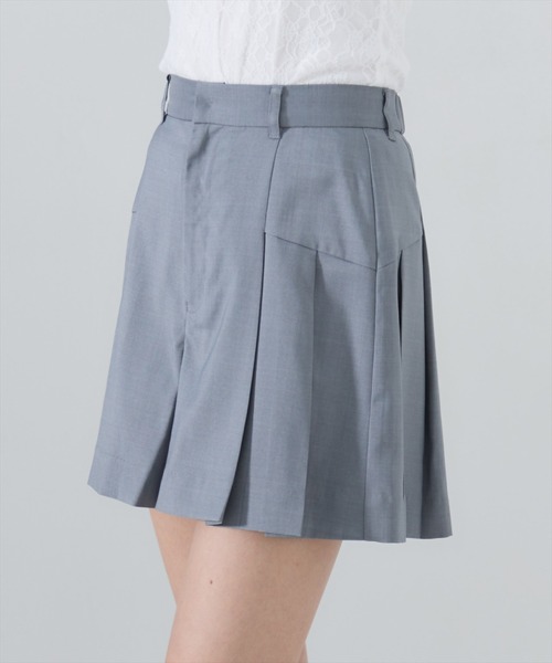 REDYAZEL（レディアゼル）の「【セットアップ可能】プリーツショートパンツ（その他パンツ・レディース・ベージュ/グレー/ブルー・SMALL/MEDIUM）」の13枚目の写真