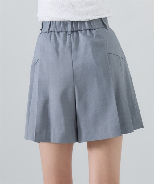 REDYAZEL（レディアゼル）の「【セットアップ可能】プリーツショートパンツ（その他パンツ・レディース・ベージュ/グレー/ブルー・SMALL/MEDIUM）」の14枚目の写真