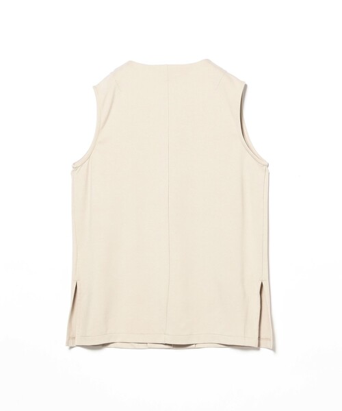 B:MING by BEAMS（ビーミングバイビームス）の「【洗濯可】スムース カット ジレ（S～M）（ベスト・レディース・ホワイト系その他5/チャコールグレー/ブラック・MEDIUM/SMALL）」の15枚目の写真