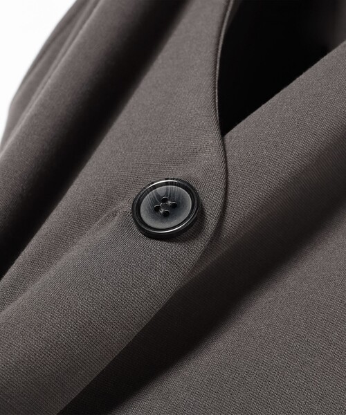 B:MING by BEAMS（ビーミングバイビームス）の「【洗濯可】スムース カット ジレ（S～M）（ベスト・レディース・ホワイト系その他5/チャコールグレー/ブラック・MEDIUM/SMALL）」の22枚目の写真