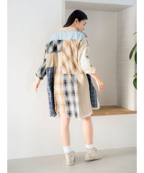 Ungrid（アングリッド）の「ビッグシルエットリメイクチェックシャツ（シャツ/ブラウス・レディース・その他1・FREE）」の21枚目の写真