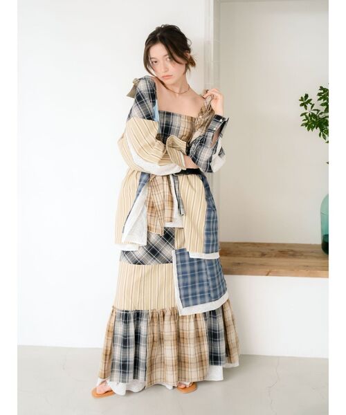 Ungrid（アングリッド）の「ビッグシルエットリメイクチェックシャツ（シャツ/ブラウス・レディース・その他1・FREE）」の20枚目の写真