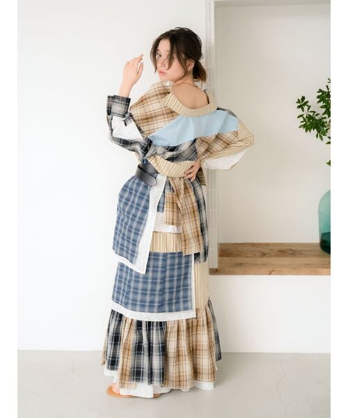 Ungrid（アングリッド）の「ビッグシルエットリメイクチェックシャツ（シャツ/ブラウス・レディース・その他1・FREE）」の19枚目の写真