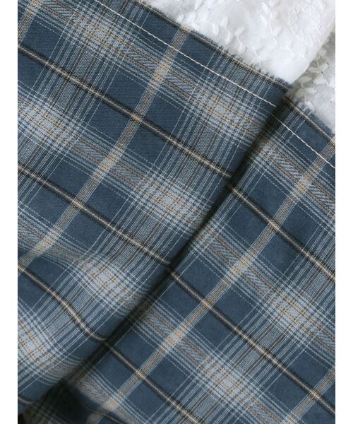 Ungrid（アングリッド）の「ビッグシルエットリメイクチェックシャツ（シャツ/ブラウス・レディース・その他1・FREE）」の4枚目の写真