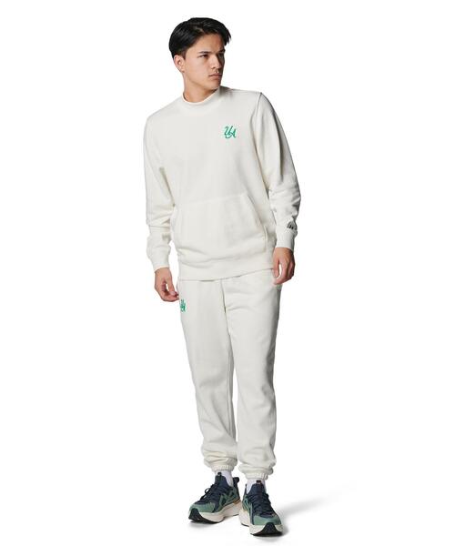 UNDER ARMOUR（アンダーアーマー）の「UAテリー アーバン ユニフォーム モック（ライフスタイル/メンズ）（スウェット・メンズ・ホワイト系その他・M/L/2XL/XL/3XL/S）」の9枚目の写真
