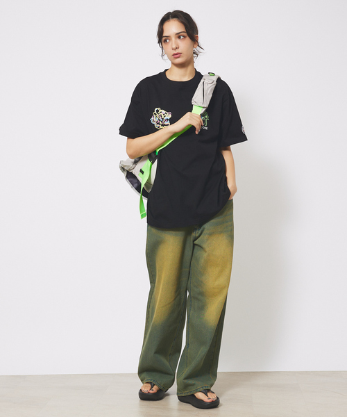 cheek(BAG)(チーク)の「【cheek/チーク】big messenger C24005/ビッグメッセンジャーバッグ/ユニセックス【WEB限定】(メッセンジャーバッグ・メンズ・ブラック/カーキ/アイボリー・フリー)」の18枚目の写真