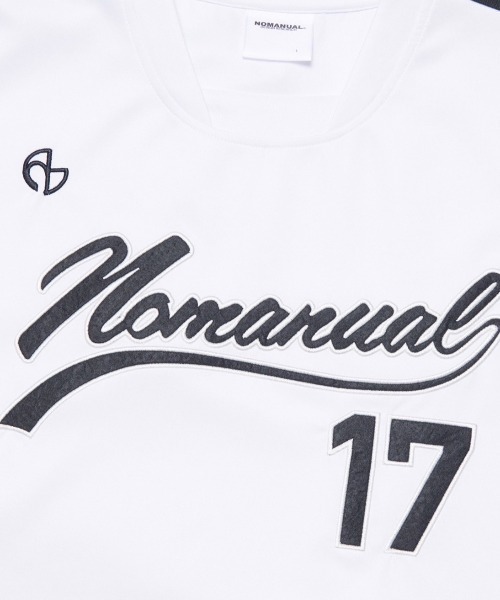 NOMANUAL】SWEEP BASEBALL JERSEY（Tシャツ/カットソー