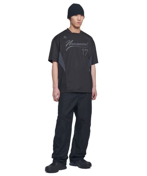 Tシャツ・カットソー NOMANUAL SWEEP BASEBALL JERSEY 5JH533 NOMANUAL SWEEP BASEBALL JERSEY 5JH533 (NOMANUAL/Tシャツ