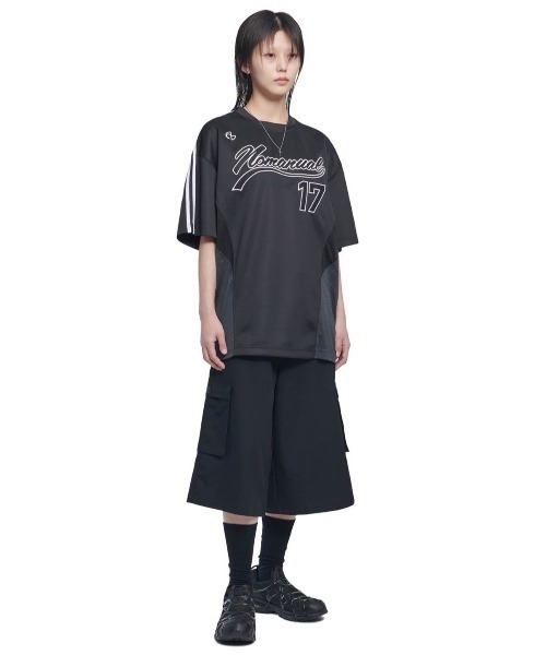 NOMANUAL（NOMANUAL）の「【NOMANUAL】SWEEP BASEBALL JERSEY（T