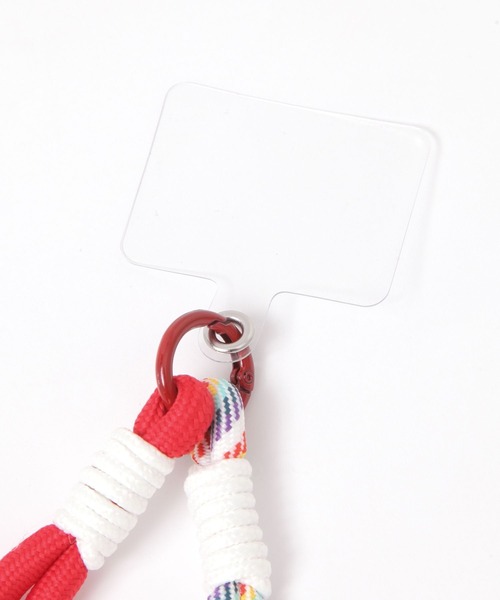 LEPSIM(レプシィム)の「パラコードハンドストラップ 321501(スマホグッズ・レディース・ダークパープル/ブラック/ライトピンク/ホワイト・ONE SIZE)」の14枚目の写真