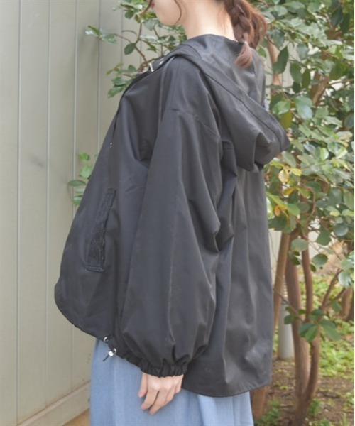 axes femme（アクシーズファム）の「撥水加工マウンテンパーカー（マウンテンパーカー・レディース・ミント/ブラック/ピンク・FREE）」の5枚目の写真