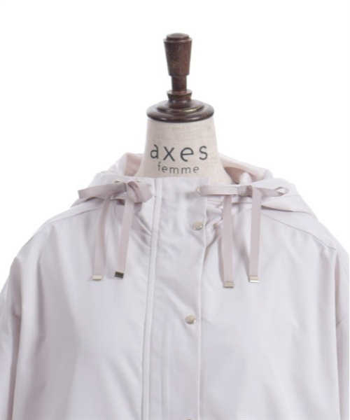 axes femme（アクシーズファム）の「撥水加工マウンテンパーカー（マウンテンパーカー・レディース・ミント/ブラック/ピンク・FREE）」の18枚目の写真