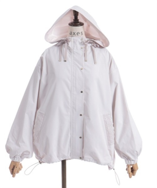 axes femme（アクシーズファム）の「撥水加工マウンテンパーカー（マウンテンパーカー・レディース・ミント/ブラック/ピンク・FREE）」の20枚目の写真