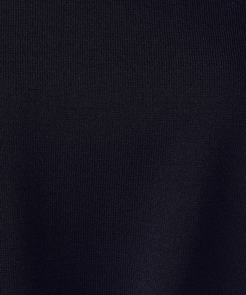 COMME CA ISM（コムサイズム）の「【ウォッシャブル・UVカット】2WAY５分袖ニット（ニット/セーター・レディース・ブラック/ホワイト/グリーン/モカ・MEDIUM/LARGE）」の9枚目の写真