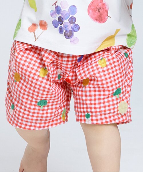 【未使用・製品タグ付き】トリーバーチ 果物 フルーツ 総柄プリントパンツ M相当 未使用・製品タグ付き】トリーバーチ 果物 フルーツ 総柄