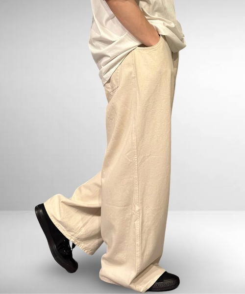 Burner(バーナー)の「5ポケットバギーデニム(デニムパンツ・メンズ・ナチュラル/インディゴブルー/ブラック・マルチサイズ)」の14枚目の写真