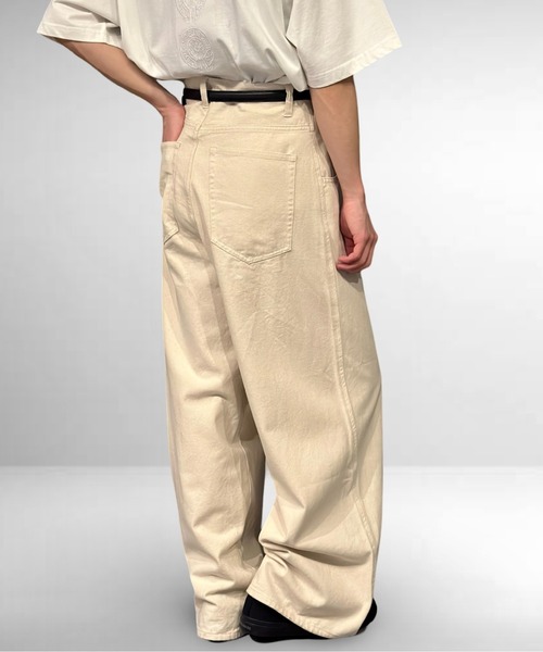 Burner(バーナー)の「5ポケットバギーデニム(デニムパンツ・メンズ・ナチュラル/インディゴブルー/ブラック・マルチサイズ)」の6枚目の写真